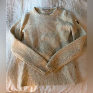 Fjallraven Cream Wool Sweater